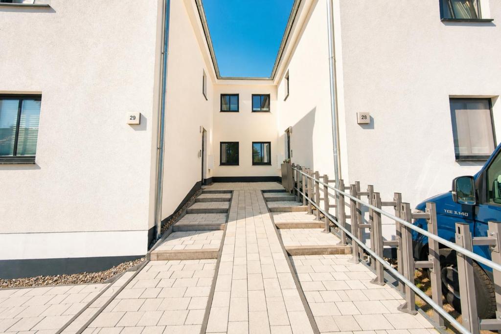 Zugang zum Haus in Glowe
